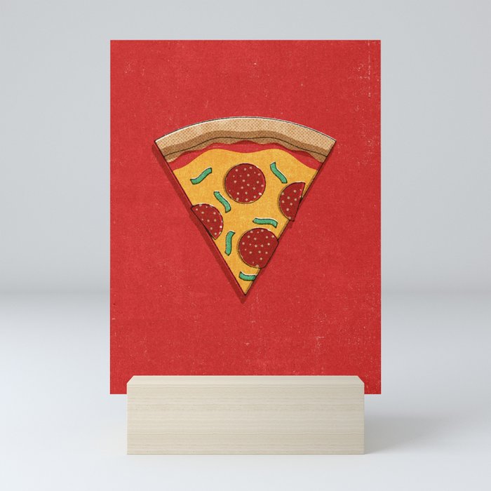FAST FOOD / Pizza Mini Art Print