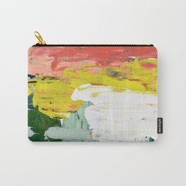Venice Beach: A vibrant abstract painting in Neon Green, pink, and white by Alyssa Hamilton Art  Carry-All Pouch | Painting, Canvas, Rug, Venicebeach, Alyssahamiltonart, Towel, Neon, Homedecor, Fineart, Phonecase 
