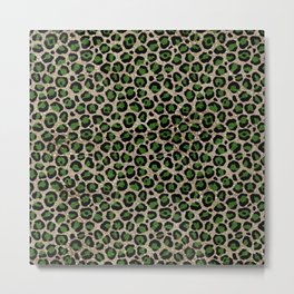 Beautiful Leopard Pattern Metal Print | Sylemoda, Mimimal, Zebraprint, Fall, Wildlife, Leopard, Animal, Goldleopard, Leopardprint, Tiger 
