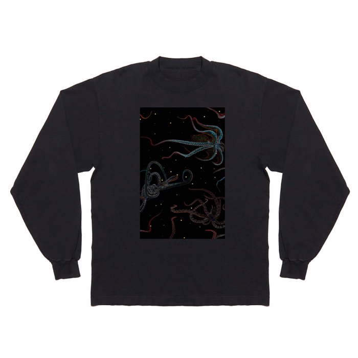 Octopus color Long Sleeve T Shirt