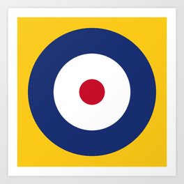 RAF Type A Roundel Art Print