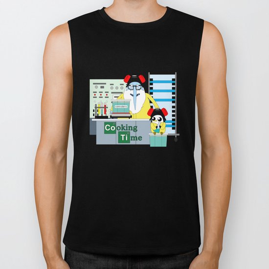 Icekingberg (AdventureTime+BreakingBad) Biker Tank