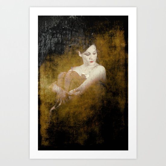 "Circus Performer" Art Print