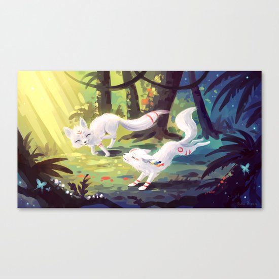 Follow Me Canvas Print