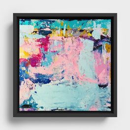 Abstract Oil 5 Framed Canvas