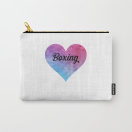 Boxing gift for her. Girlfriend gifts. Perfect present for mom mother dad father friend him or her Carry-All Pouch