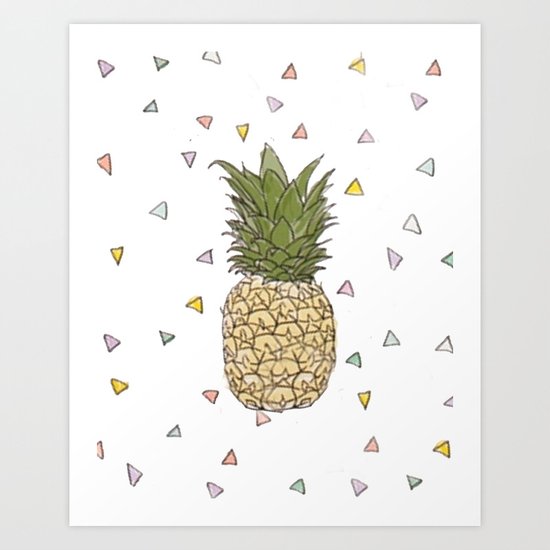 Pinapple Art Print