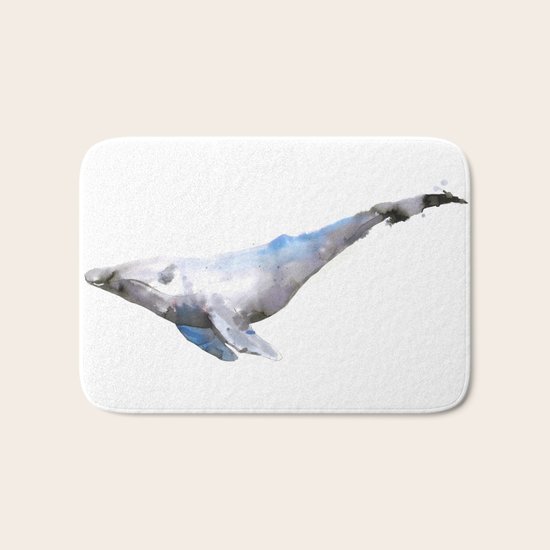 Blue Bath Mat