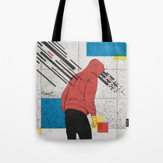 Discharge Tote Bag