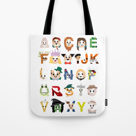 Oz-abet (an Oz Alphabet) Tote Bag