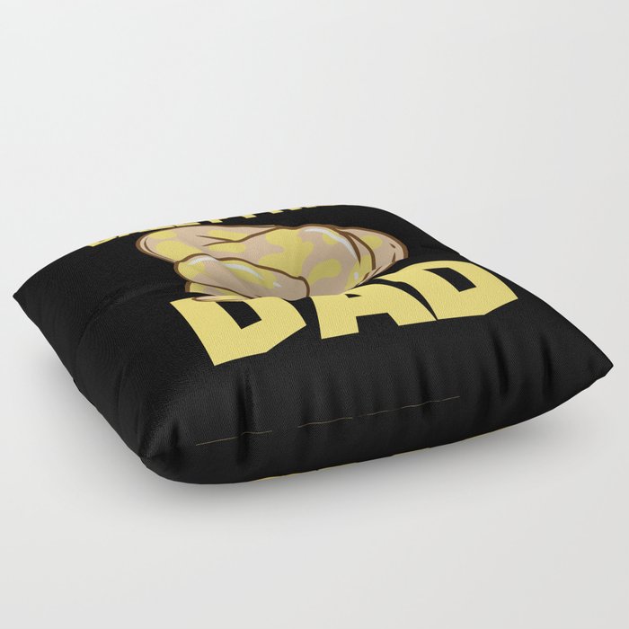 Ball Python Dad Floor Pillow