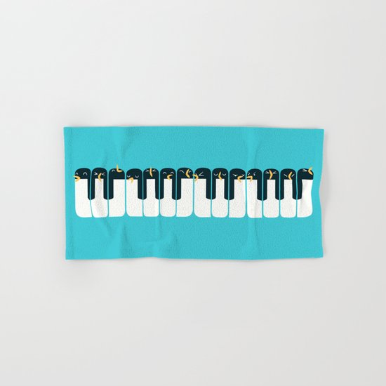 The Choir of Antarctica Hand & Bath Towel