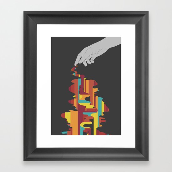 Colourbleed Framed Art Print