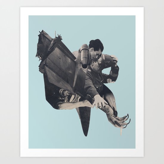 The Rushing Fog Art Print