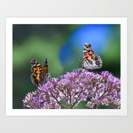 I Was Here First ! Art Print