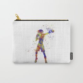 watercolor boxer Carry-All Pouch