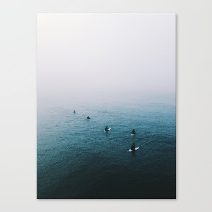 Fog Surf Crew | California Canvas Print
