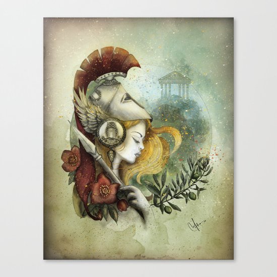 Athena Canvas Print