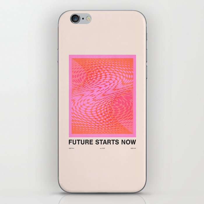 Future Starts Now iPhone Skin