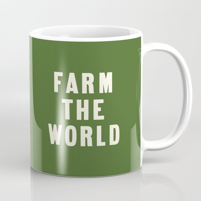 Farm the World - Olive Coffee Mug