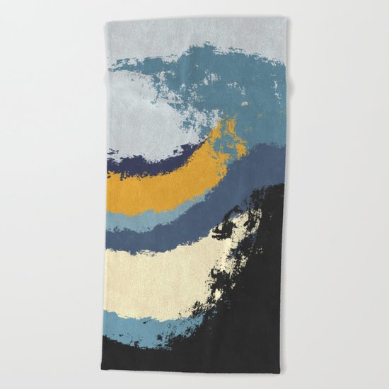 Waves - No Obstacle Beach Towel