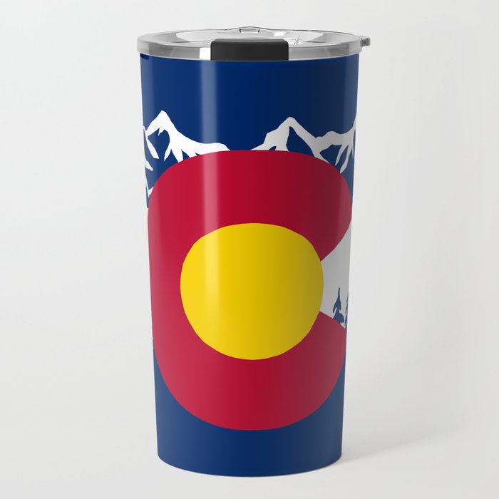 Colorado Flag Travel Mug
