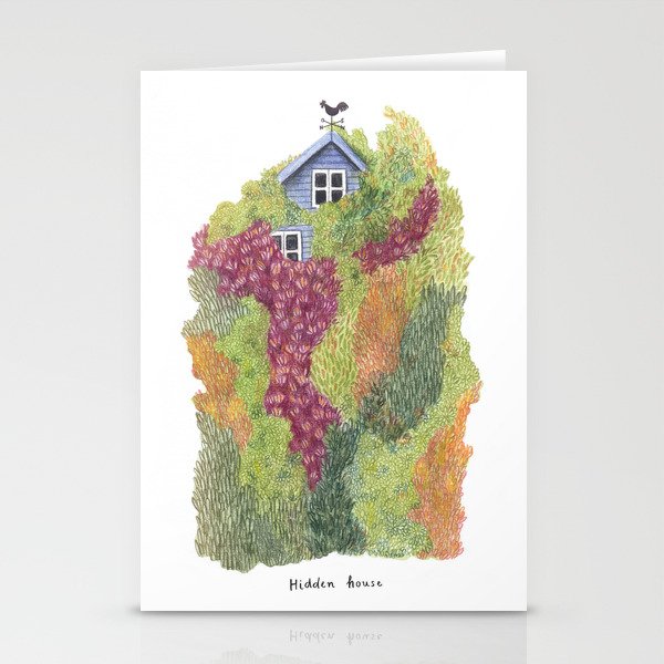 Hidden house Stationery Cards