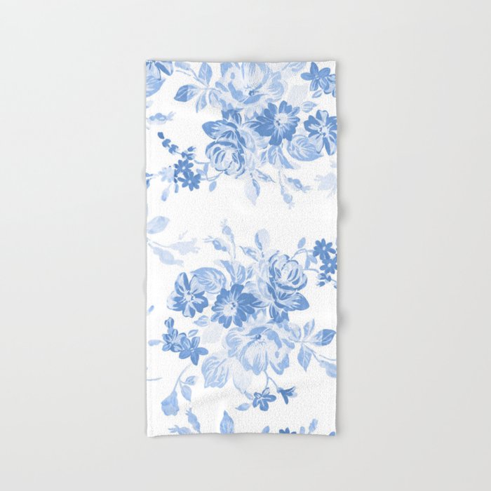 Premium Neutral Floral Hand Towel Neutral Kitchen Decor Neutral