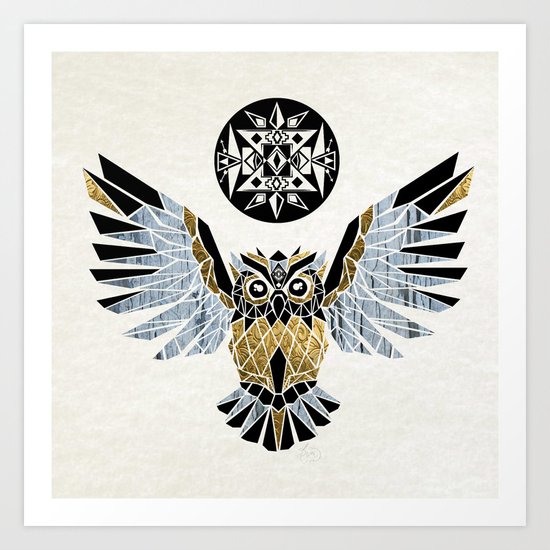owl king! Art Print