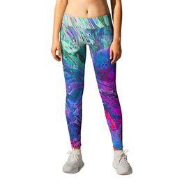 Dēmētría (Abstract 40) Leggings