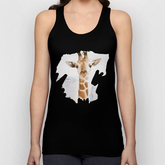 Giraffe Unisex Tank Top