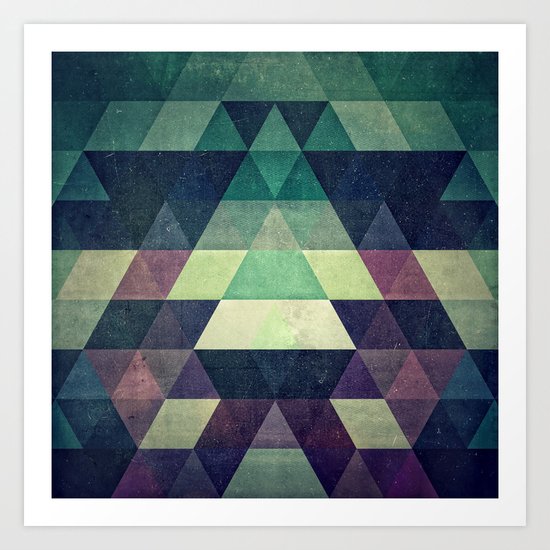 dysty_symmytry Art Print