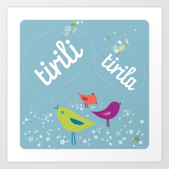 tirili – tirila Art Print