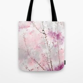 Winter Pinks Tote Bag