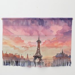 Purple Paris Wall Hanging