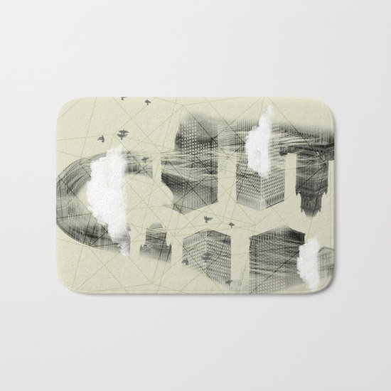 Facet Sky Bath Mat