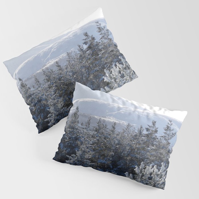 Scottish Highlands Cairngorm Mountains Winter Morning Pillow Sham