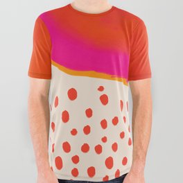 Rainfall in the Daylight - Abstract Studies All Over Graphic Tee