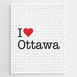 I Heart Ottawa, KS Jigsaw Puzzle