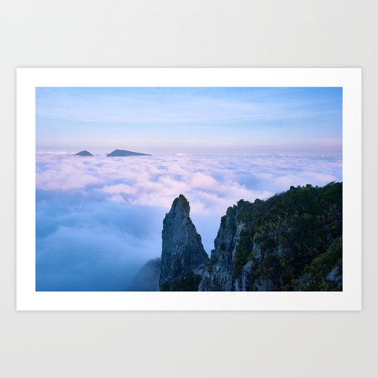 Nature's Cotton Candy Art Print