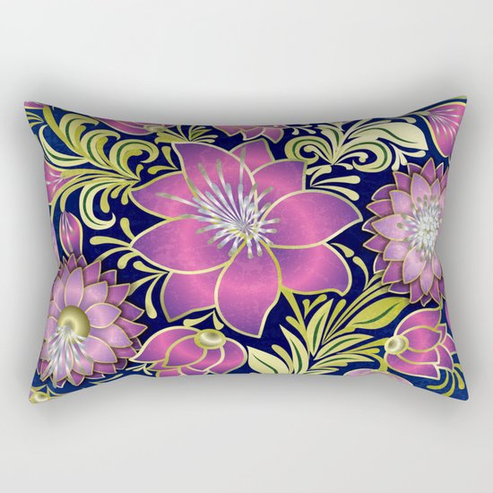 Shabby flowers #1 Rectangular Pillow