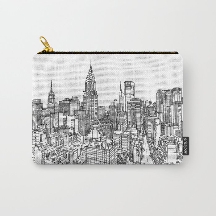 Historical City Carry-All Pouch