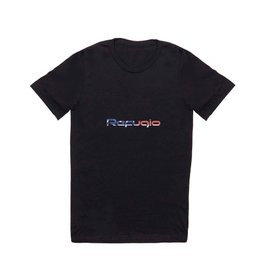 Refugio T-shirt | Usaflag,  Circle, Graphicdesign,  Name,  Forename,  Usa,  American, Malename 