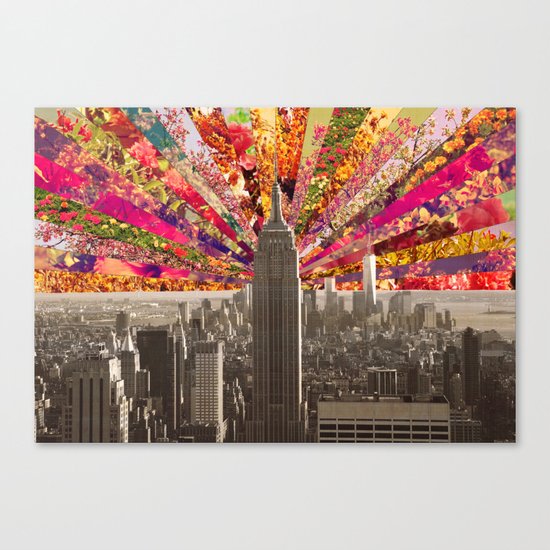 BLOOMING NY Canvas Print