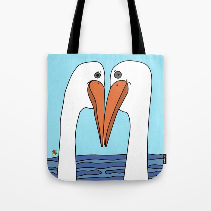 Stork Love Tote Bag