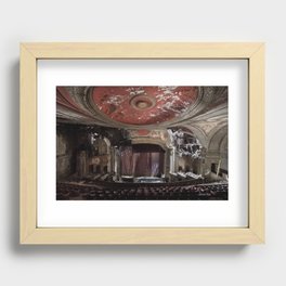 Paramount Theater Recessed Framed Print