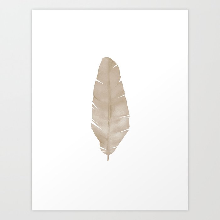 Discover the motif DRY BANANA LEAF by Art by ASolo as a print at TOPPOSTER