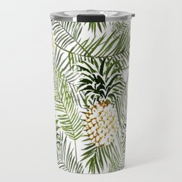 pineapple painted picture Travel Mug