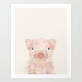 little piggy Art Print