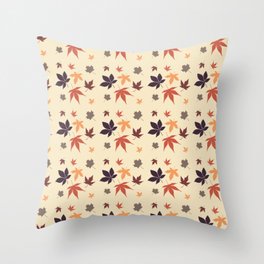 Fall leaves Throw Pillow